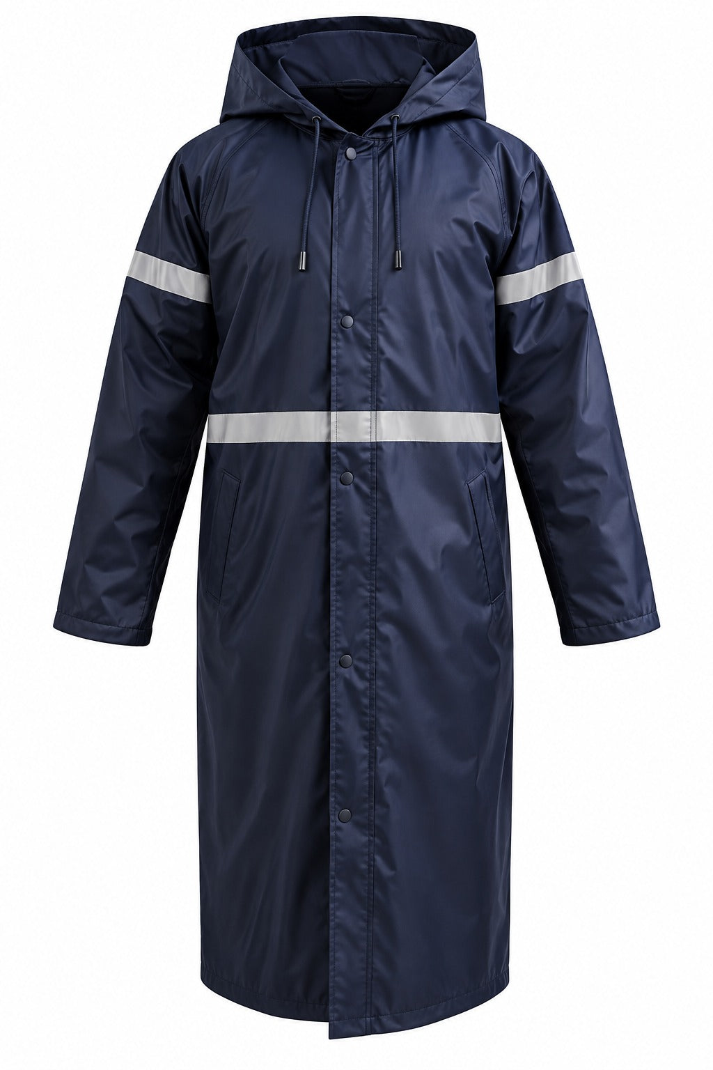 Raincoat with Reflective Tape